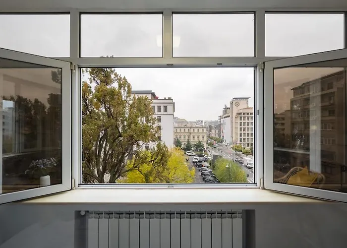 Stylish 2br Flat - Calea Victoriei Apartman Bukarest