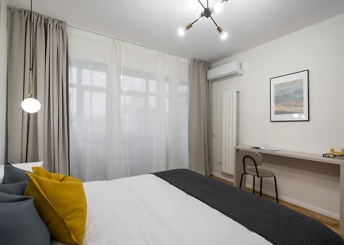 Stylish 2br Flat - Calea Victoriei Бухарест