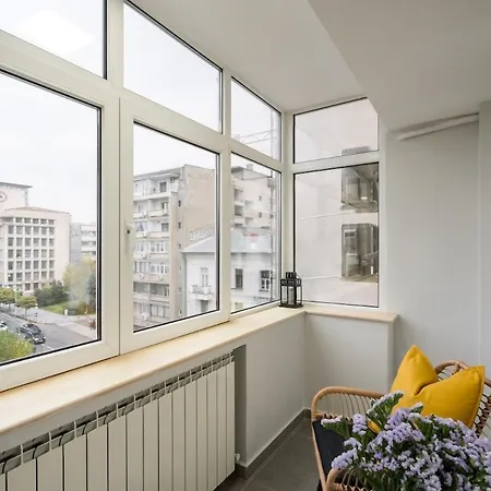 아파트 Stylish 2br Flat - Calea Victoriei 부쿠레슈티