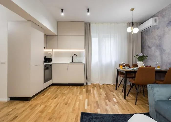 Stylish 2br Flat - Calea Victoriei Bukareszt
